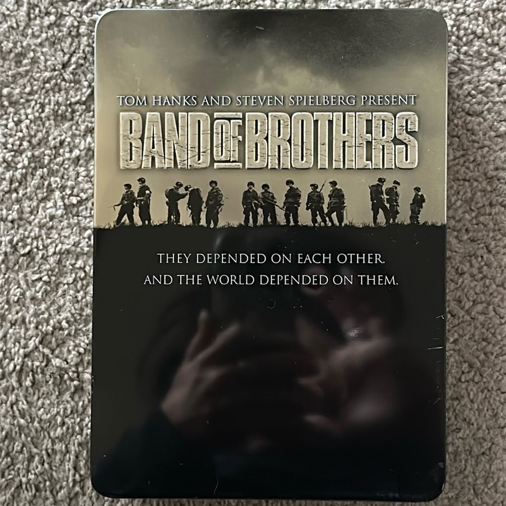 “Band of Brothers” Collectors Series Tin Box Set of Six DVDs Set!